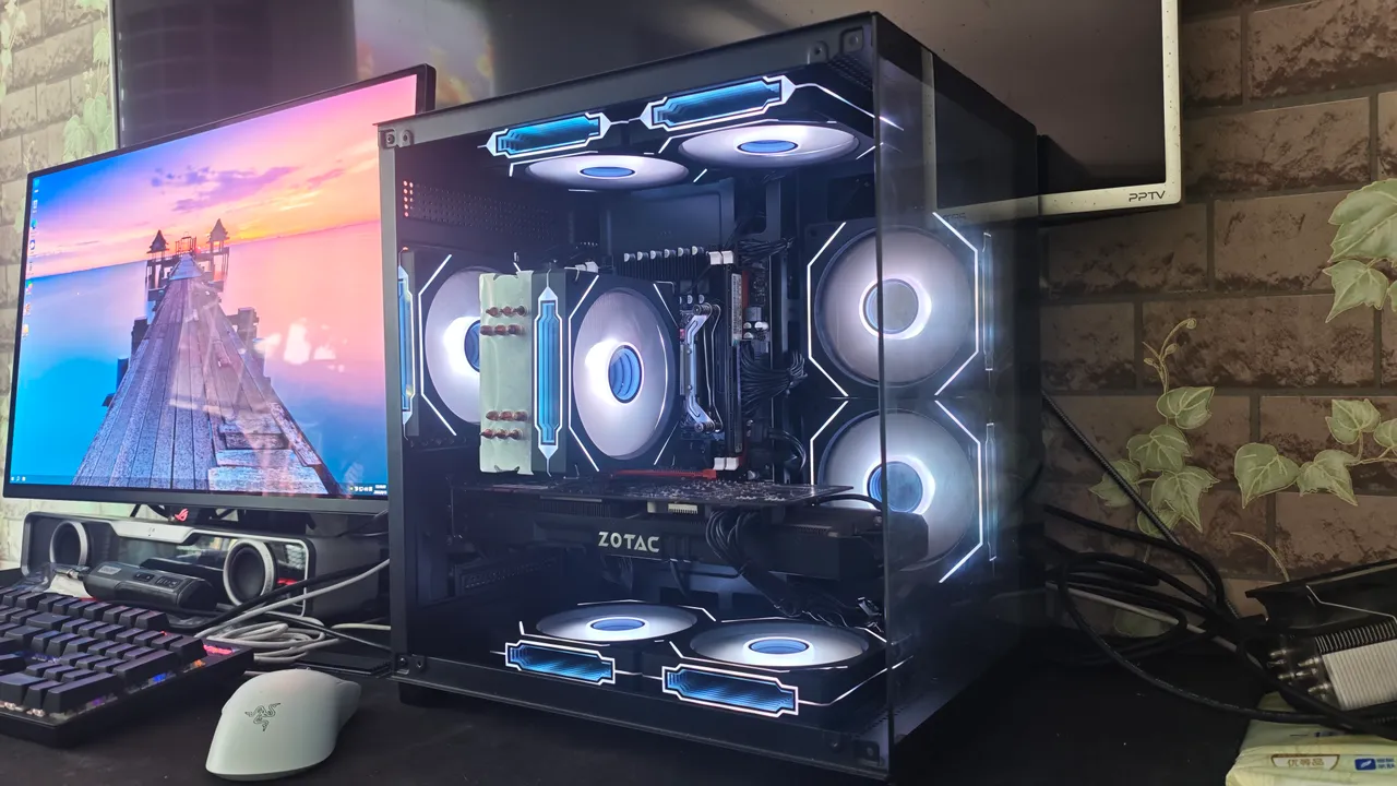 高性价比 E5 2666V3/索泰970 4G黑色海景房